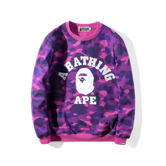 Bape Shark Sweater Ape Camouflage Printing Pullover Hoodie