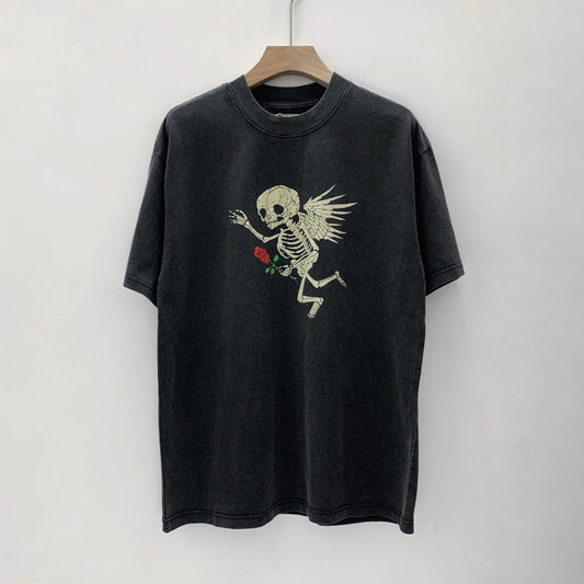 Gallery Dept Casual Loose Printed Round Neck Printed T-shirt