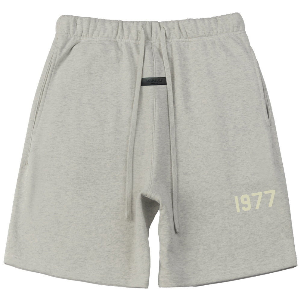 Fear Of God Essentials Season 7 Casual Loose Reflective Shorts Men Short Pants – Style Green black - product image 25