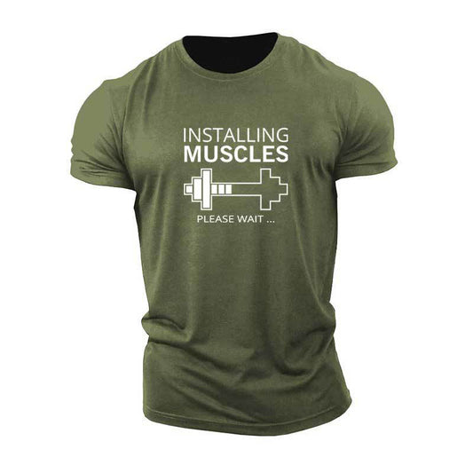 Itness Clothes Men's Breathable Loose T-Shirt Running Top Gym T-Shirt - product image 2