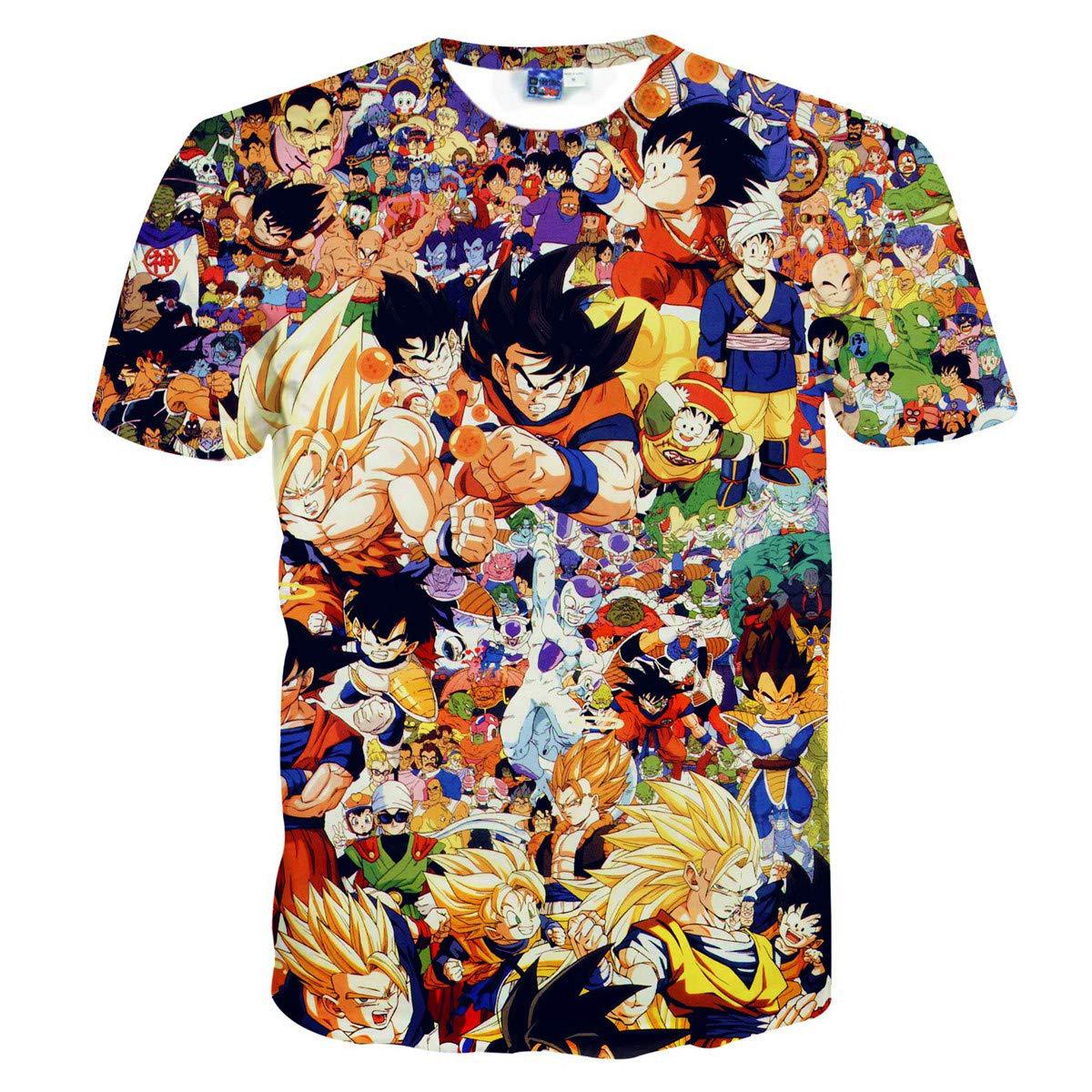Dragon Ball T-shirt Unisex 3d Printed T Shirt