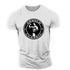 Fitness Sports Loose Printed Casual T-shirt Gym T Shirt