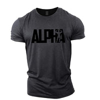 Workout Casual Breathable Letters Fitness Men T-shirt Gym T Shirt