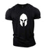 Gym Sports Running Loose Helmet Pattern Short Sleeve Casual Colorful T-shirt Gym T Shirt