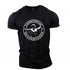 Muscle Workout Loose Leisure Sports Short Sleeve Printed Workout Running T-shirt Gym T Shirt