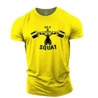 Fitness T-shirt Men's Mottled Pattern Letters Gym T Shirt