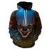 Halloween New Stephen king's it 3D Sweater digital printing Unisex hooded fir sweater joker