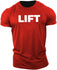 Gym Sports Running Loose Lift  Casual Colorful Gym T Shirt