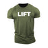 Gym Sports Running Loose Lift  Casual Colorful Gym T Shirt