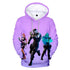 Fortnite 3d Hoodie Sweatshirt Pullover