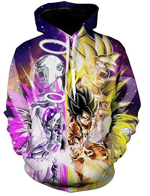 Dragon Ball 3d Sweater Anime Printed Hoodie Sweatshirt Pullover