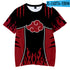 Naruto Anime 3D  T-shirt Unissex T shirt