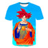 Dragon Ball Z Supper 3d Printed T Shirt Unisex T-shirt