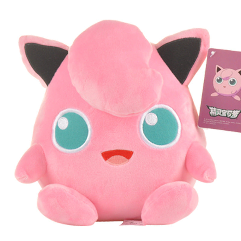 Fitspi Genuine pokémon pikachu doll plush toys psyduck squirtle doll pet elf