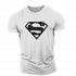 Sports Exercise Leisure Breathable Vintage Print Superman  Fitness T-shirt Gym T Shirt