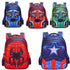 Marvel spider super hero Schoolbag  kindergarten 3d Car backpack