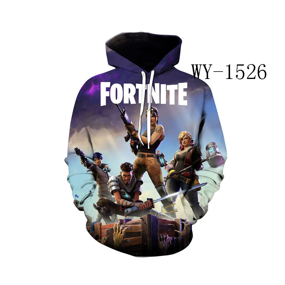 Fortnite 3d Hoodie Sweatshirt Pullover