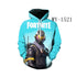 Fortnite 3d Hoodie Sweatshirt Pullover