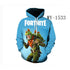 Fortnite 3d Hoodie Sweatshirt Pullover