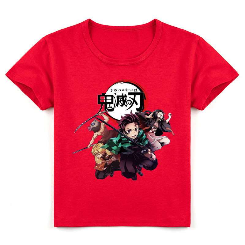 Kimetsu No Yaiba Cotton T Shrit Demon Slayer 3d T-shirt