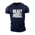 Sports Workout Casual Breathableb Est Modee  Fitness T-shirt Gym T Shirt