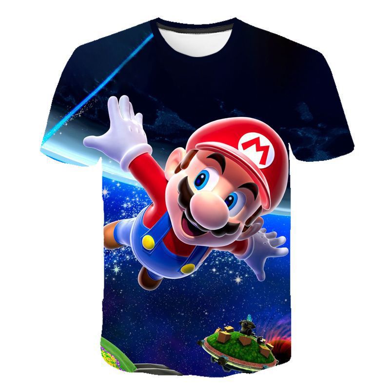 Super Mario T Shirt Unisex 3d Printed T-shirt
