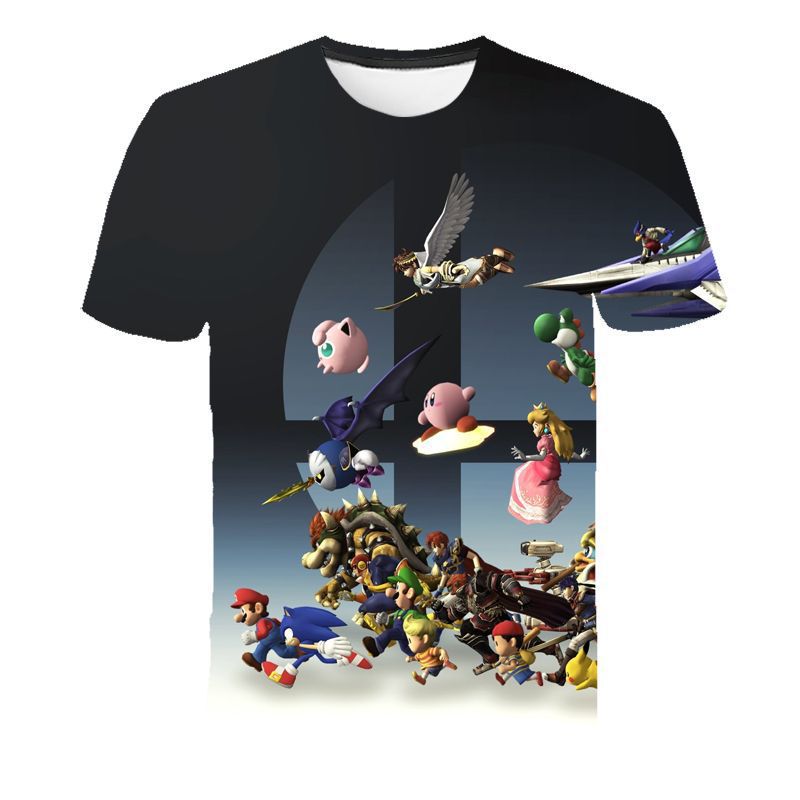 Super Mario T Shirt Unisex 3d Printed T-shirt