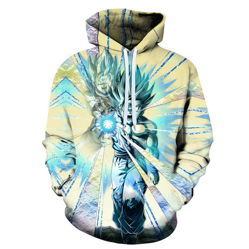 Dragon Ball 3d Digital Printed Hoodie Sweatshirt Pullover