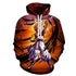 Dragon Ball 3d Digital Printed Hoodie Sweatshirt Pullover