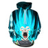 Dragon Ball 3d Digital Printed Hoodie Sweatshirt Pullover