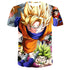 Dragon Ball Z Super 3d T Shirt Unisex Printed T-shirt