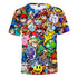 Super Mario 3d Printed T Shirt Unisex Full Print T-shirt