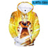 Dragon Ball Z Unisex Digital 3d Printed Hood Sweater