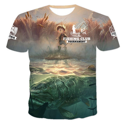 Fishing 3D Printed T-Shirt - product image 19