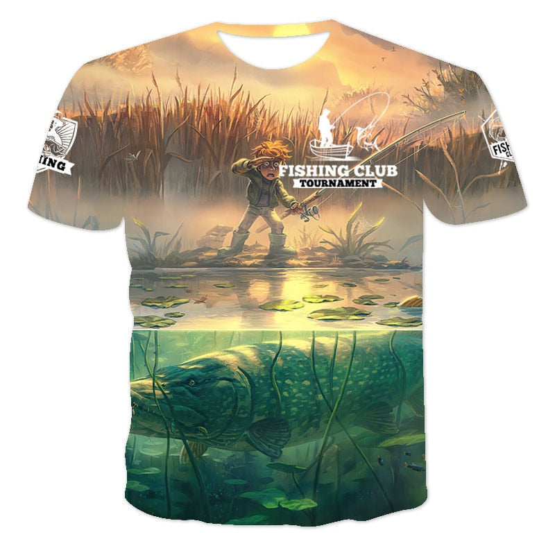 Fishing 3D Printed T-Shirt - product image 22