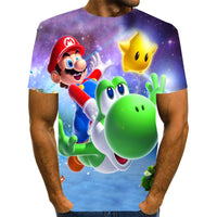 Super Mario T-shirt 3d Printed Unisex T Shirt