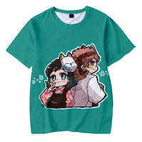 Kimetsu No Yaiba 3d T Shirt Demon Slayer T-shirt