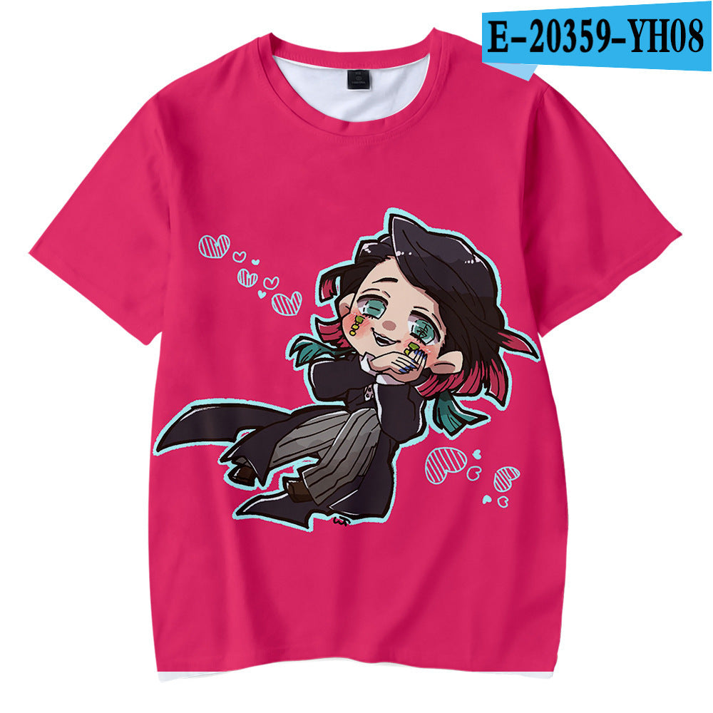 Kimetsu No Yaiba 3d T Shirt Demon Slayer T-shirt