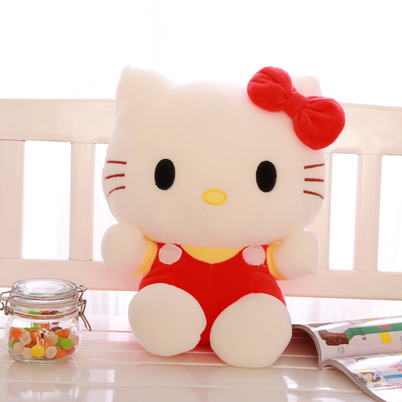 Cartoon Hello Kitty Cat Doll Plush Toys Pillow