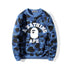 Bape Shark  Sweater Ape Camouflage Printing Pullover Hoodie