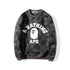 Bape Shark  Sweater Ape Camouflage Printing Pullover Hoodie