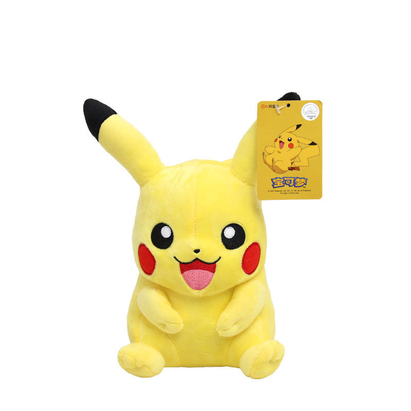 Fitspi Genuine pokémon pikachu doll plush toys psyduck squirtle doll pet elf