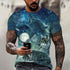 3D Print Wolf T-shirt Oversize