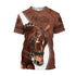 3D Horse Animal T Shirt