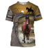 3D Horse Animal T Shirt