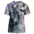 3D Horse Animal T Shirt