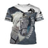 3D Horse Animal T Shirt