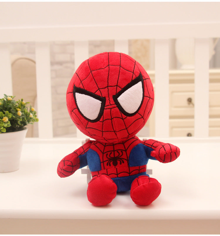 Avengers Doll Spider-man Plush Toy Captain America Superman