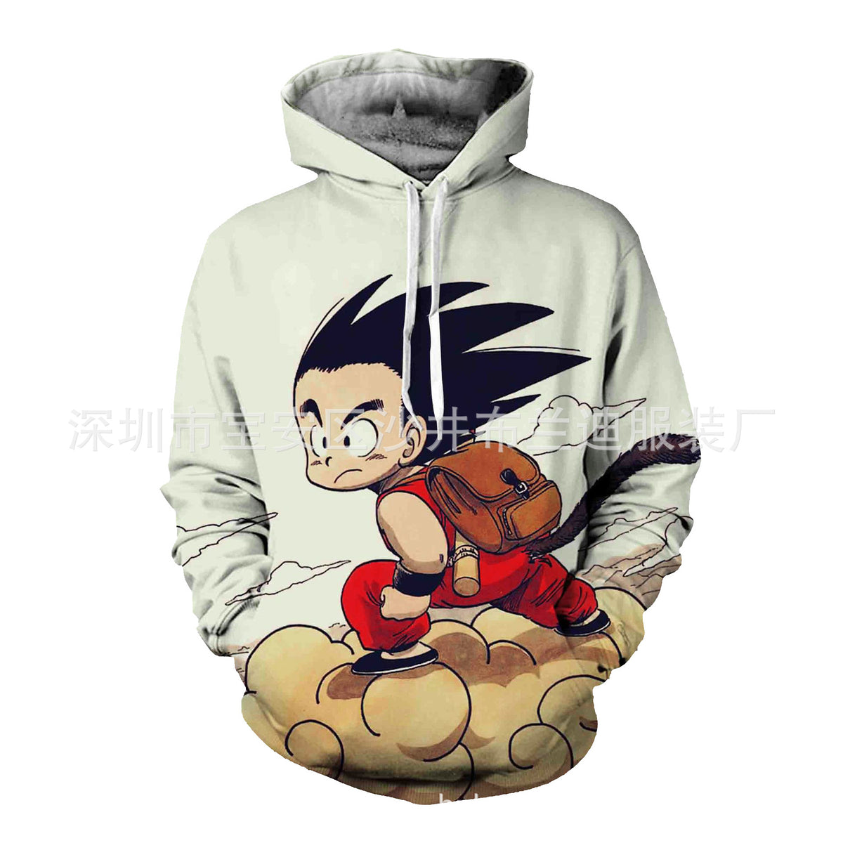 Dragon Ball Z 3D Printed Hoodie - Premium Anime Cosplay Sweatshirt
