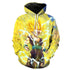 Cross-border goods Dragon Ball series 3DDigital printing Sports hoodiecosplayAnime peripheral